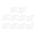 thumbnail image 5 of HEANUJJ 10Pcs Lightweight Transparent Acrylic Price Label Holder for Shops and Events, 5 of 8