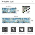 thumbnail image 3 of Yayeee Faucet Mat for Kitchen Sink 14.7" Diatomite Long Splash Guard Pad, Crystal Ocean, 3 of 7