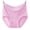 Watermelon Red, variant on Ohufall Cotton Panties for Plus Size Women with Soft Stretchy Material Underwear Breathable High Waist Briefs