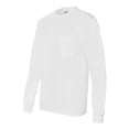 thumbnail image 3 of Hanes Men's Authentic Long Sleeve Pocket Tee, 3 of 4
