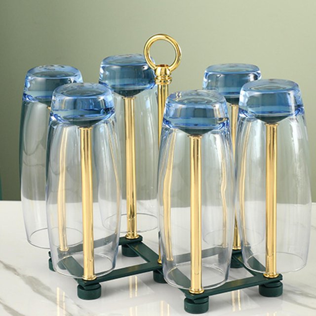 Portavasos para encimera BLESIY Estante para tazas Titular de la taza 15x9x23cm