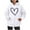 White, variant on Women's Oversized Pattern Hoodie Casual Long Sleeved Heart Shaped Print Pullover Comfortable Pocket Drawstring Hoodie Long Zippe Sweatshirts for Women Sweatshirt for Women Graphic Sweatshirts Hoodies