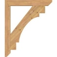 thumbnail image 3 of Ekena Millwork 3 1/2"W x 30"D x 36"H Merced Slat Smooth Bracket, Western Red Cedar, 3 of 4