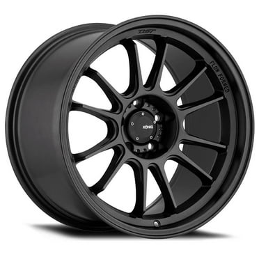 18x11 Konig 47B Hypergram Black Wheel 5x4.5 (15mm)