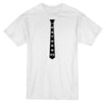 thumbnail image 1 of T-shirt Blanc Homme Graphique Corbat Numéro un, 1 of 1