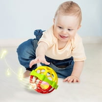 KOYPTL Baby Sensory Balls For Newborns 0-6-12 Months,Soft Rubber Shaking Bells Can Be Boiled ,Bpa-Free Early Childhood Education Toys For Toddlers Kids Boys Girls 1-3 ,Birthday Christmas Gift(Red)