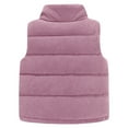 thumbnail image 3 of WOYY Toddler Boys Corduroy Padded Vest Winter Warm Sleeveless Jacket Outerwear, Sizes 3-4T, 3 of 3