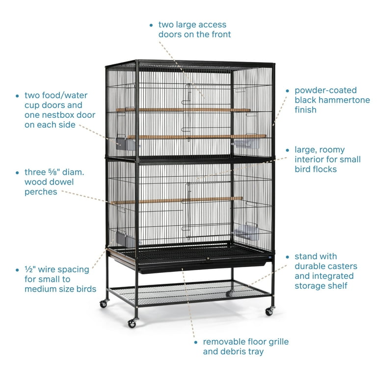 Large bird cheap cage walmart