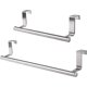 thumbnail image 1 of 2 Toalleros de Cocina, Gancho para Toallas de Cocina, Riel para Colgar de Acero Inoxidable para Cocina y baño, Toallero de baño sin Perforaciones, Toallero (1x23 cm, 1x, 1 of 5
