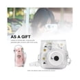 thumbnail image 4 of Flower Pattern Portable Transparent Camera Bag Pouch Carrying Case for Polaroid Mini 11/9/8-Transparent, 4 of 5