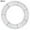 Black 20cm, variant on Wreath Frame Durable Wall Hanging Metal Rust-proof Wire Wreath Form for Home Decor