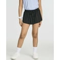 thumbnail image 3 of Real Essentials 4 Pack: Girls 2-in-1 Flowy Shorts with Spandex Liner Youth Butterfly Skirts - Athletic Dance (Ages 4-18), 3 of 6