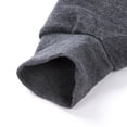 thumbnail image 5 of Kmbangi Men Sports Set, Solid Color Hoodie Zip Tops, Long Loose Pants Suit, 5 of 5