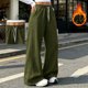 thumbnail image 2 of Pantalones Deportivos con Cordón para Mujer de Cintura Alta, Pierna Recta, Sudaderas de Otoño, Forro Polar Suave, Cálidos de Invierno, Bota Abierta, Pantalones de Senderismo con Bolsillos, M, 2 of 7