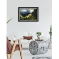 thumbnail image 3 of DECORARTS - A Storm in the Rocky Mountains by Albert Bierstadt, Giclee Print on Acid Free Cotton Canvas Matching with Solid Wood Frame for Home Decor. Total Size w/ Frame: W 27.25 x H 19.25", 3 of 6