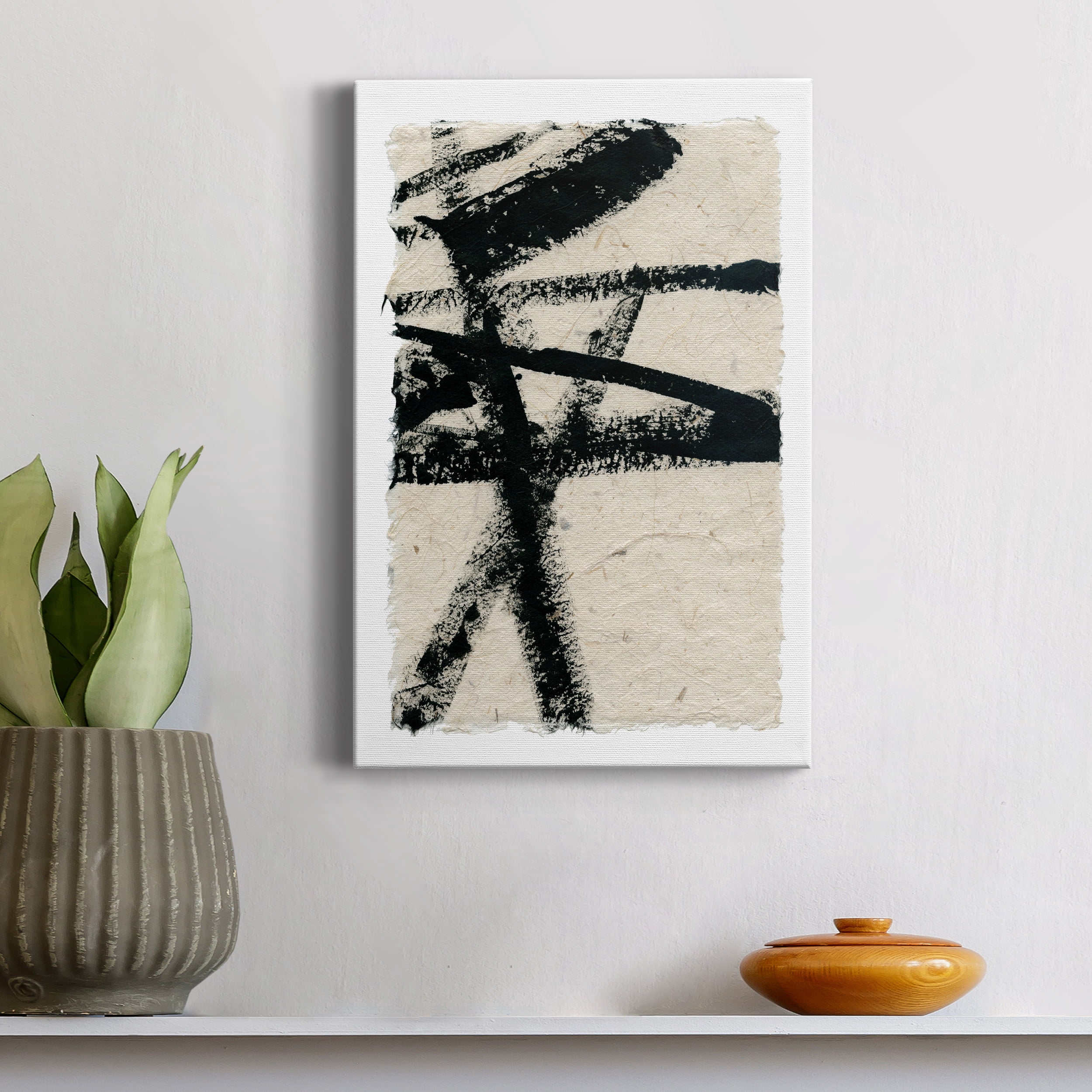 Lines Crossed III Premium Gallery Wrapped Canvas - Ready to Hang - 18 x 27