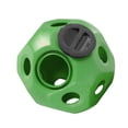 thumbnail image 4 of Divertida pelota de golosinas para caballos de 15.7", pelota de alimentación para caballos, pelota de heno para caballos, juguete de alimentación de zanahorias Verde, 4 of 9