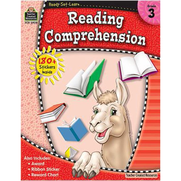 Pre-Owned Ready-Set-Learn: Reading Comprehension Grd 3 [With 180  Stickers] (Paperback) 1420659294 9781420659290