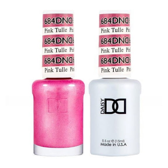 DND 684 Pink Tulle Gel & Matching Polish Set - DND Gel & Lacquer