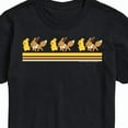 thumbnail image 3 of Pokémon - Pikachu Evee Retro - Men's Short Sleeve Graphic T-Shirt, 3 of 5