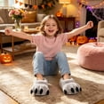 thumbnail image 7 of Kids Claw Slippers Winter Solid Color Thickened Fleece Indoor, 7 of 7