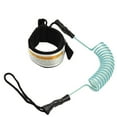 thumbnail image 2 of Cheers.US Surfboard Strap Coiled Surf Leash Strong Elasticity Quick-release Tab Surfing Supplies Coiled Premium Surf Wrist Leash for Sea Surfing, 2 of 7