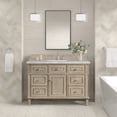 thumbnail image 6 of James Martin Vanities 424-V48-BKO-3VSL Lorelai 48" Single Basin Wood Vanity Set - Black, 6 of 7