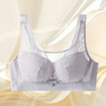 thumbnail image 2 of cfhntfmh Lace Bras for Women Push up Bralettes No Underwire Full Coverage Unpadded Bra Everyday Solid Bra for Women, 2 of 5