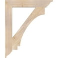 thumbnail image 3 of Ekena Millwork 5 1/2"W x 38"D x 46"H Imperial Traditional Smooth Bracket, Douglas Fir, 3 of 4