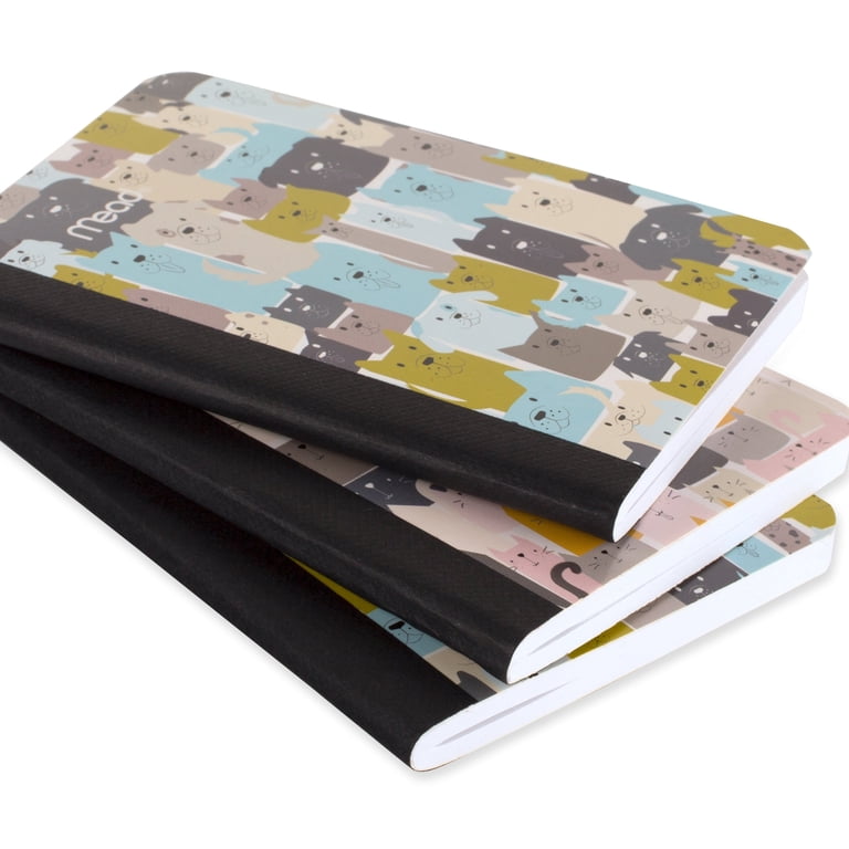 Mead Mini Fashion Composition Book, Narrow Ruled, 80 Sheets, Paper