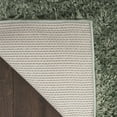 thumbnail image 5 of Nourison Lush Shag Modern & Contemporary Sage 7'10" x 9'10" Area Rug, (8x10), 5 of 8