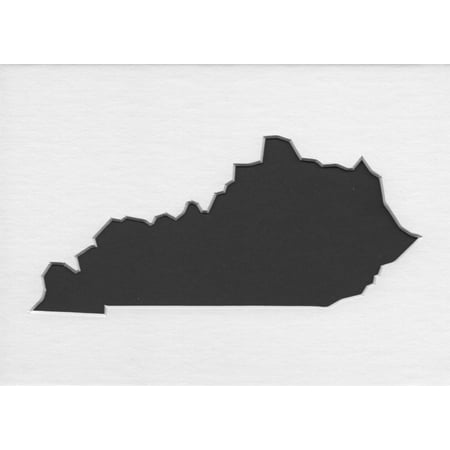 Pack Of 5 Kentucky State Stencils Made From 4 Ply Mat Board 18x24