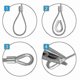 thumbnail image 2 of Stainless Steel Wire Rope with Nylon Coating, 30m Hanging Kit for Garden Use, 2 of 4