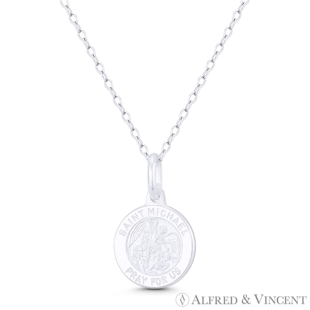 Médaille Archange Michael Collier Saint Michel Pendentif St Michel Ange