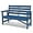 Blue, variant on GREENVINES Outdoor  | HDPE | Garden Benches | Weatherproof | for Outdoors Patio Park Porch Outside Backyard | 2-Person | Blue