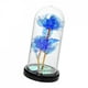 thumbnail image 3 of Flores eternas con luces de hadas, rosas artificiales para boda. Azul, 3 of 9
