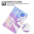 thumbnail image 5 of TECH CIRCLE iPad 10th Generation 10.9 inch Case 2022, Cute Pattern Slim Folio Protective with Auto Wake/Sleep Multiple Angles Stand Smart Wallet Cover for Apple iPad 10th Gen 2022,Pink Horse, 5 of 7