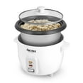 Aroma® 6 Cup NonStick Rice & Grain Cooker, White