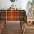 thumbnail image 3 of Rectangle Table Cloth, County Roscommon Irish Tartan Resistant Washable Tablecloth Decorative Table Cover for Dining, Indoor and Outdoor, 3 of 6