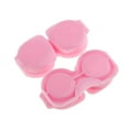 thumbnail image 3 of 10pcs/kit Lens Cases Soaking Box With Top Round Shaped Bottom - Pink, 3 of 7