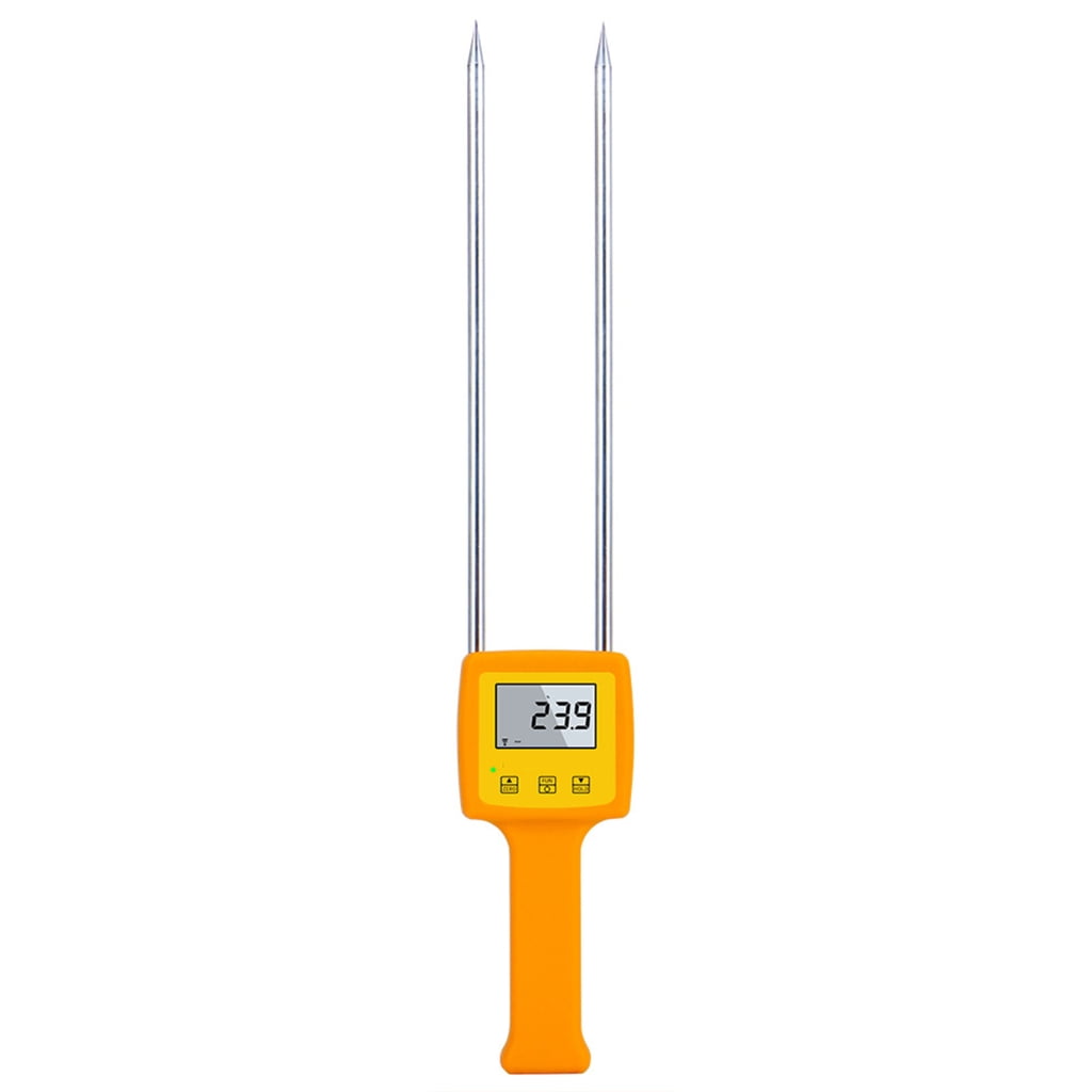 Large Display Grains Humidity Meter Digital Grains Meter with Anti Slip Handle