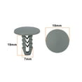 thumbnail image 3 of Unique Bargains Gray 7mm Hole Vehicle Car Van Door Plastic Rivet Fastener 50pcs, 3 of 4