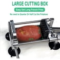 French Fry Cutter, Heavy Duty Potato Slicer, Stainless Steel Potato