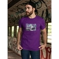 thumbnail image 2 of Retro Futuristic Collage T-Shirt Men -Image by Shutterstock, Male Medium, 2 of 4