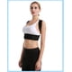 thumbnail image 4 of Corrector de postura de espalda invisible y transpirable de una pieza (negro, mediano) para hombres y mujeres - Soporte y alisador de la parte superior de la espalda - Corrección eficaz de la postura, 4 of 5