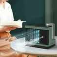 Kinaerty Mini Air Conditioner 3 Wind Speed Modes Low Noise PVC Personal