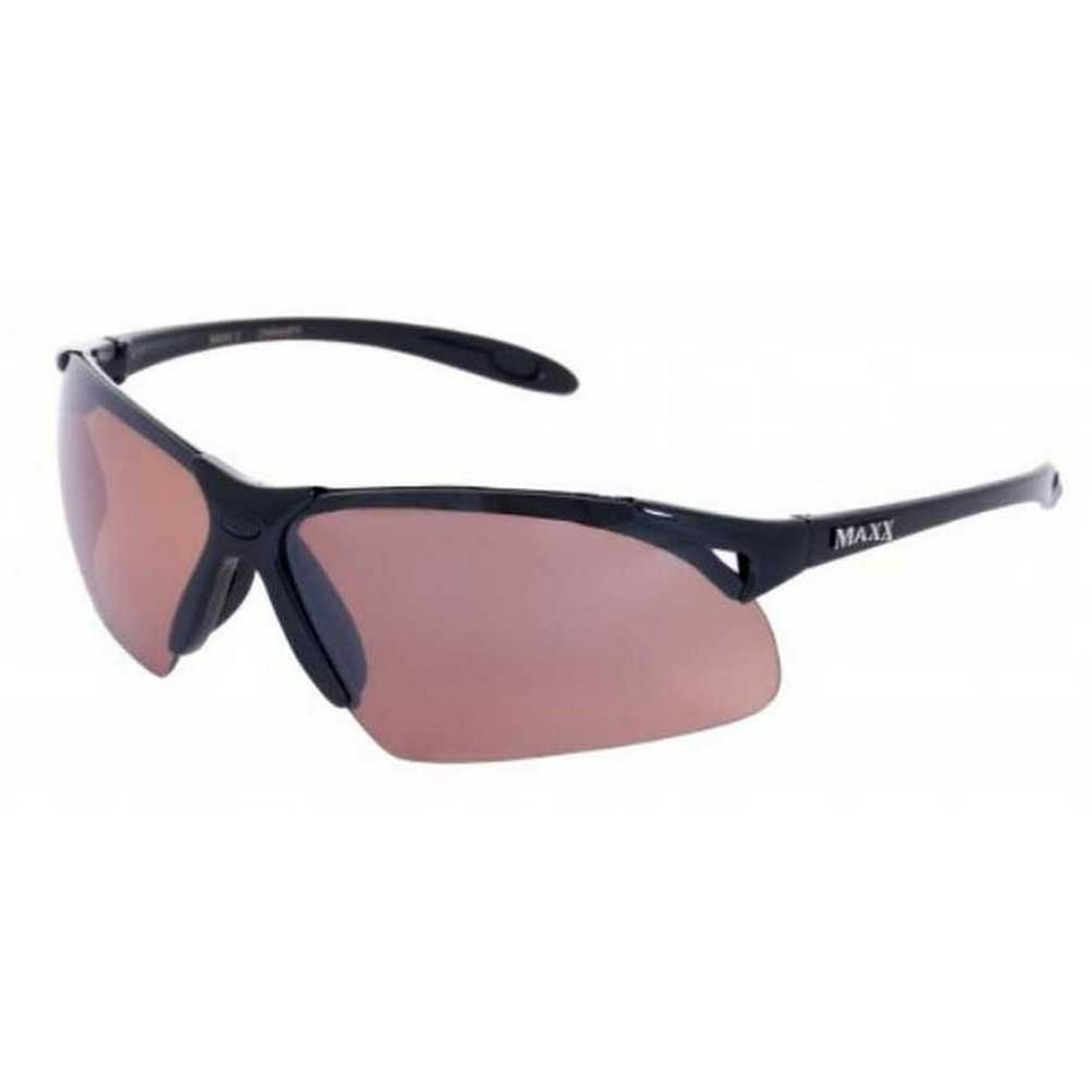 Maxx Eyewear Maxx2 HD Athletic Sunglasses BLACK Baseball/Golf
