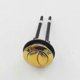 thumbnail image 3 of Botón pulsador de doble descarga para inodoro de 38 mm, botones de descarga de inodoro con cisterna dorada universal, repuesto estándar, accesorios para tanque de agua de inodoro de baño, 3 of 5