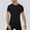 Black, variant on Men's Compression Shirts, Compression Shirts for Men Short Sleeve Athletic, Quick Dry Workout T Shirts Base Undershirt Blue M