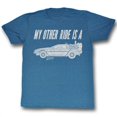 thumbnail image 1 of Back to the Future T-Shirt Adulte Bleu My Other Ride, 1 of 1